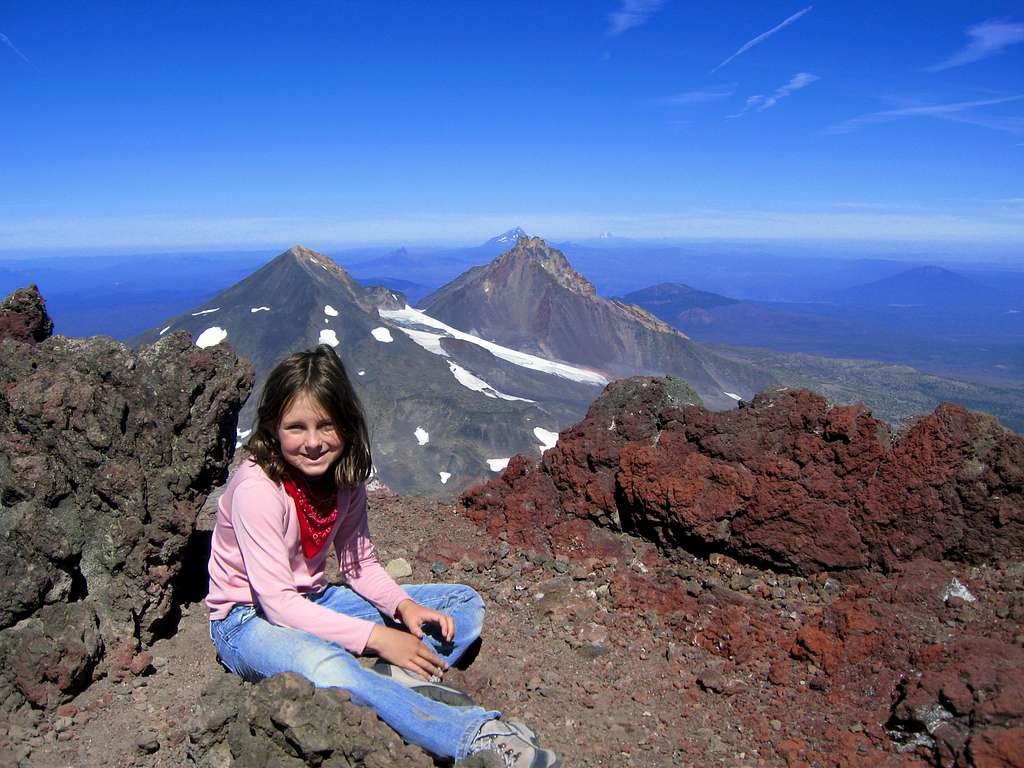 Coco on South Sister