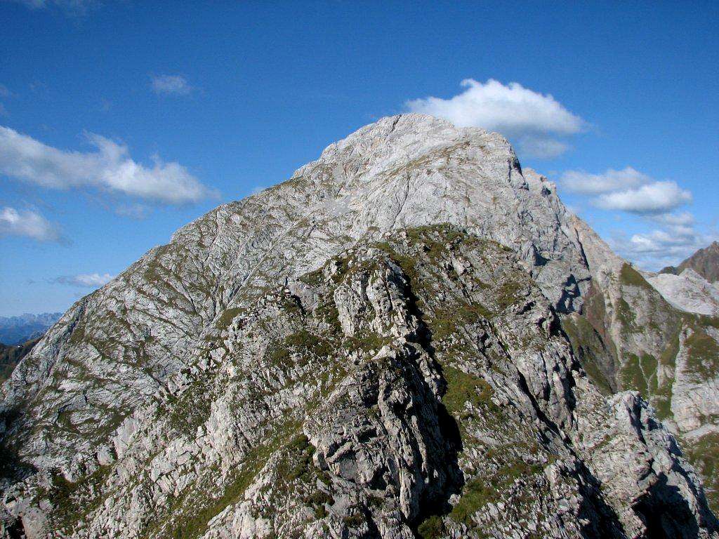 The western summit of Creta di Collinetta / Celon, 2238m.