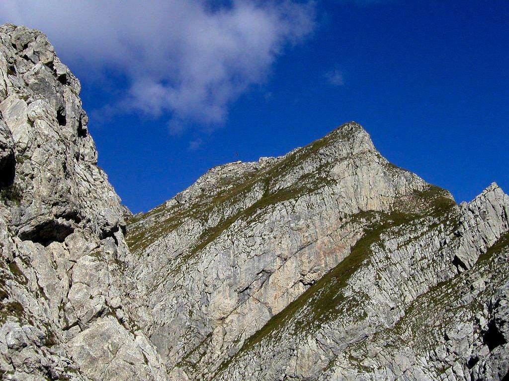 The summit of Creta di Collinetta / Cellon, 2238m.