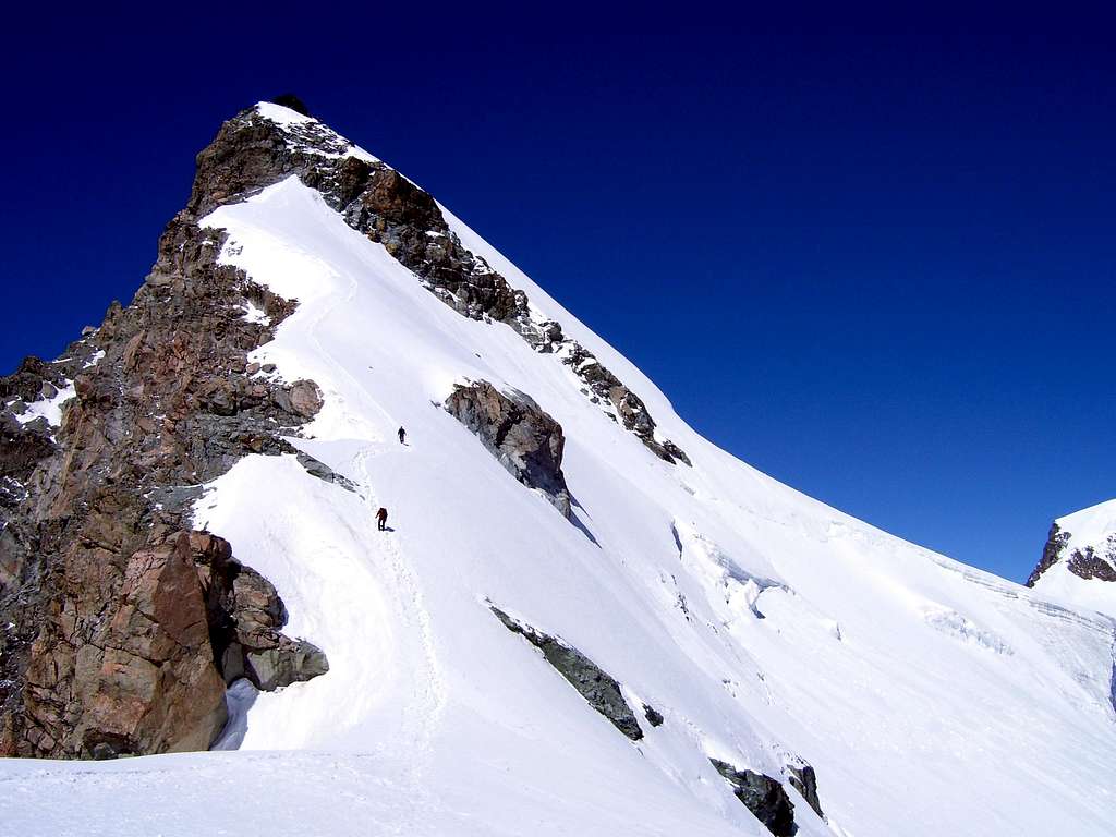Descent from Allalinhorn