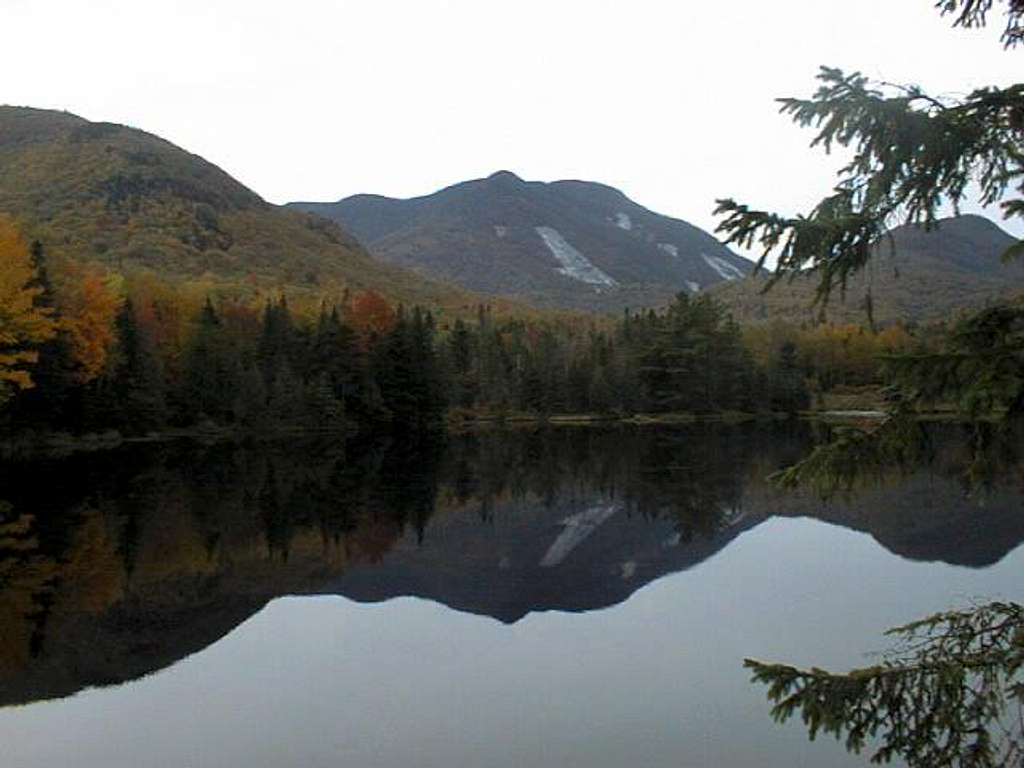 Mt. Colden from Marcy Dam,...