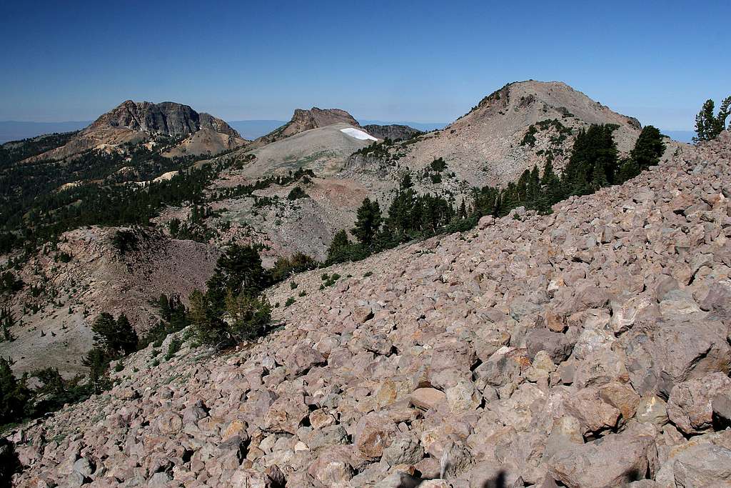 Brokeoff Mountain, Mount Diller and Eagle Peak