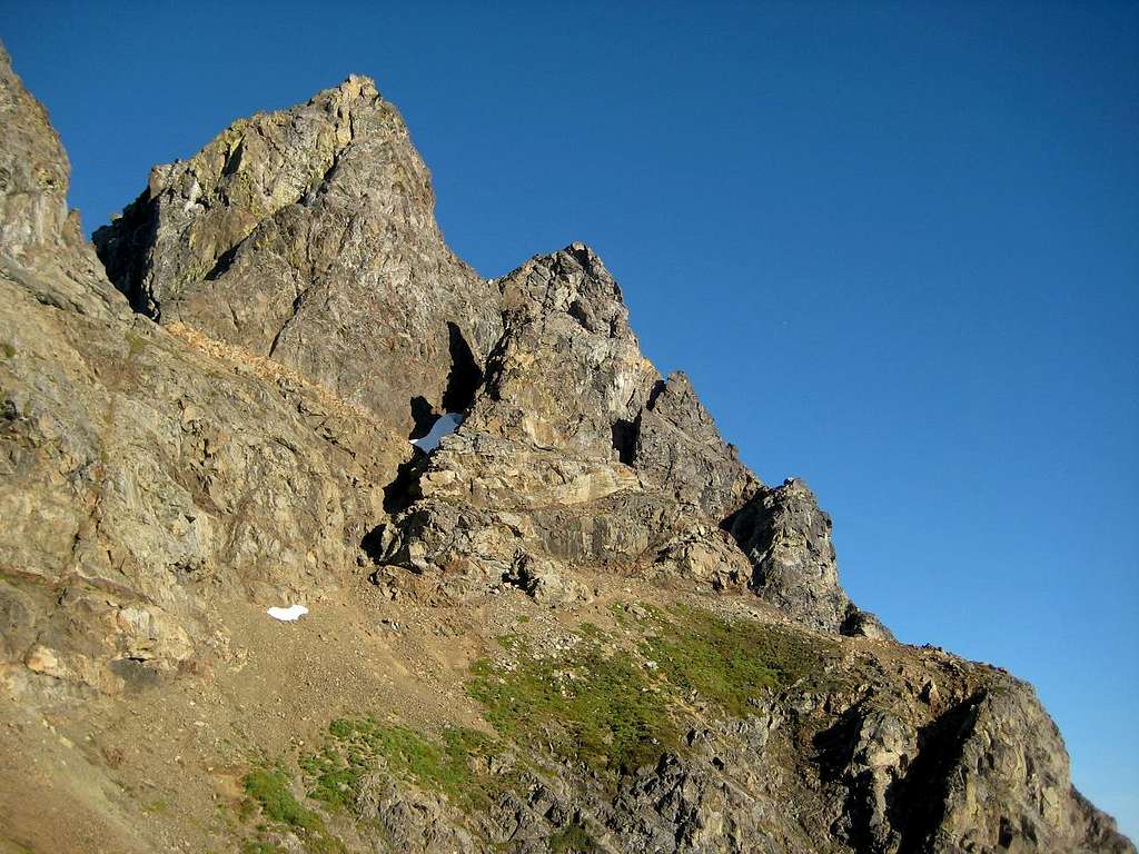 1st East Face traverse
