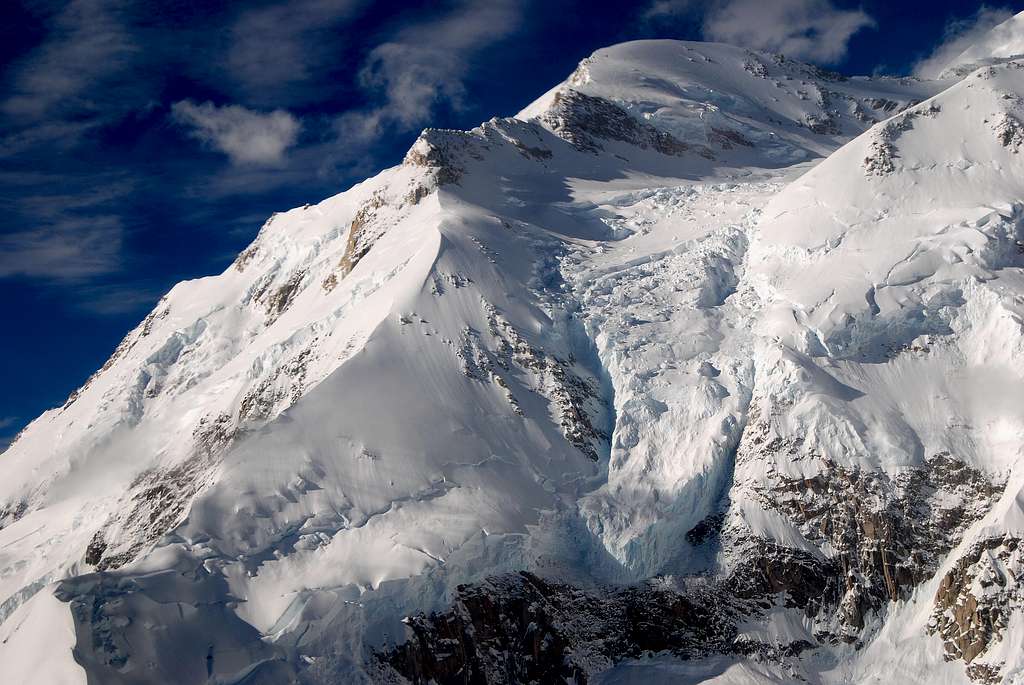 Mount McKinleys Awesome Karsten's Ridge and Harper's Glacier-Alaska Range