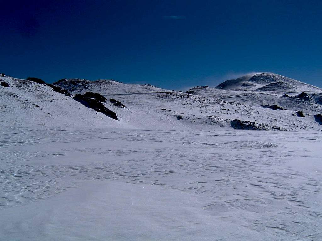 Pikes Peak in Winter