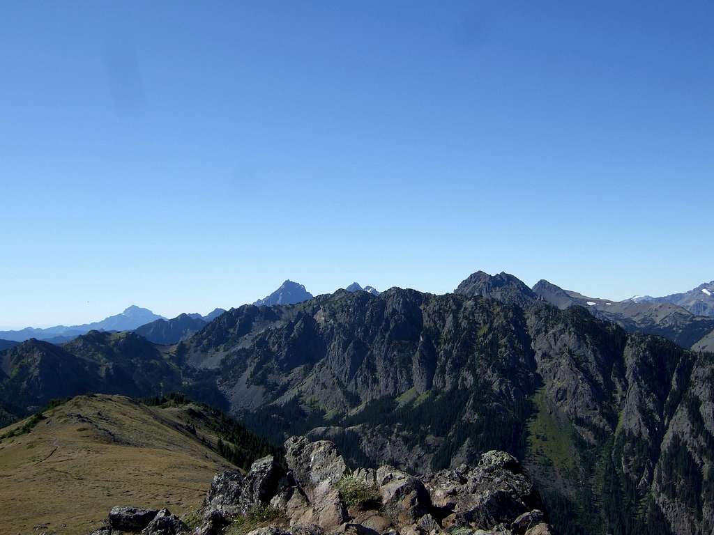 From the summit of Mt. Townsend