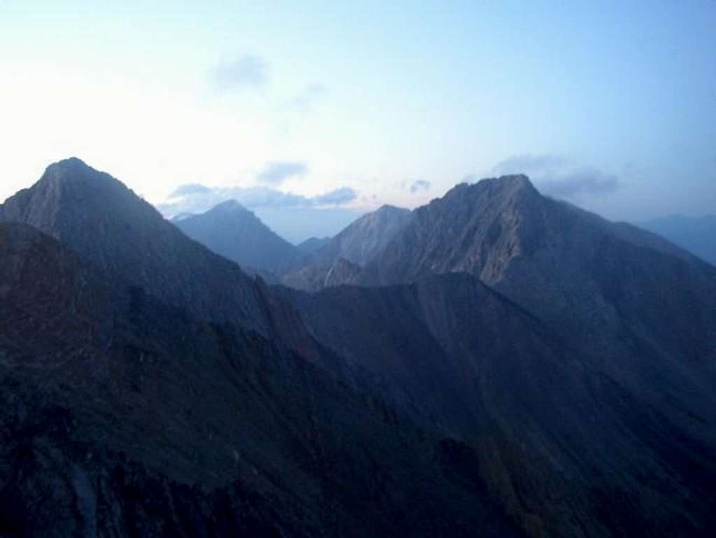 Daybreak from Borah Peak...