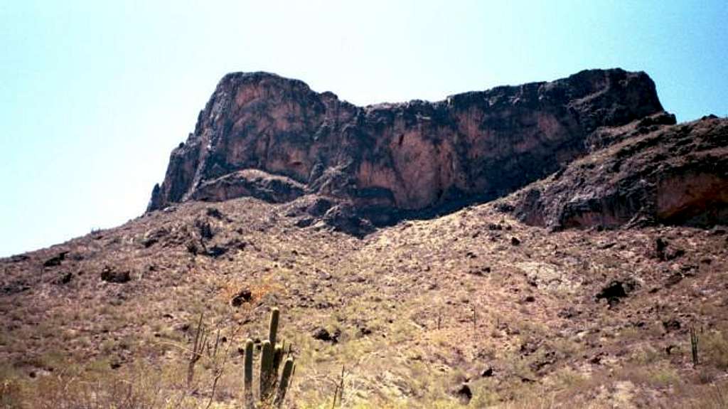 Picacho Peak from the trailhead