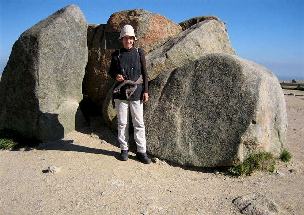 On the summit of the Brocken (16.9.2007)