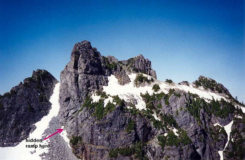 Gunn Peak from Pt. 5760+ 0.4...