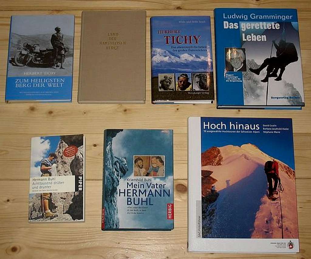 Herman Buhl, Herbert Tichy + Hoch hinaus