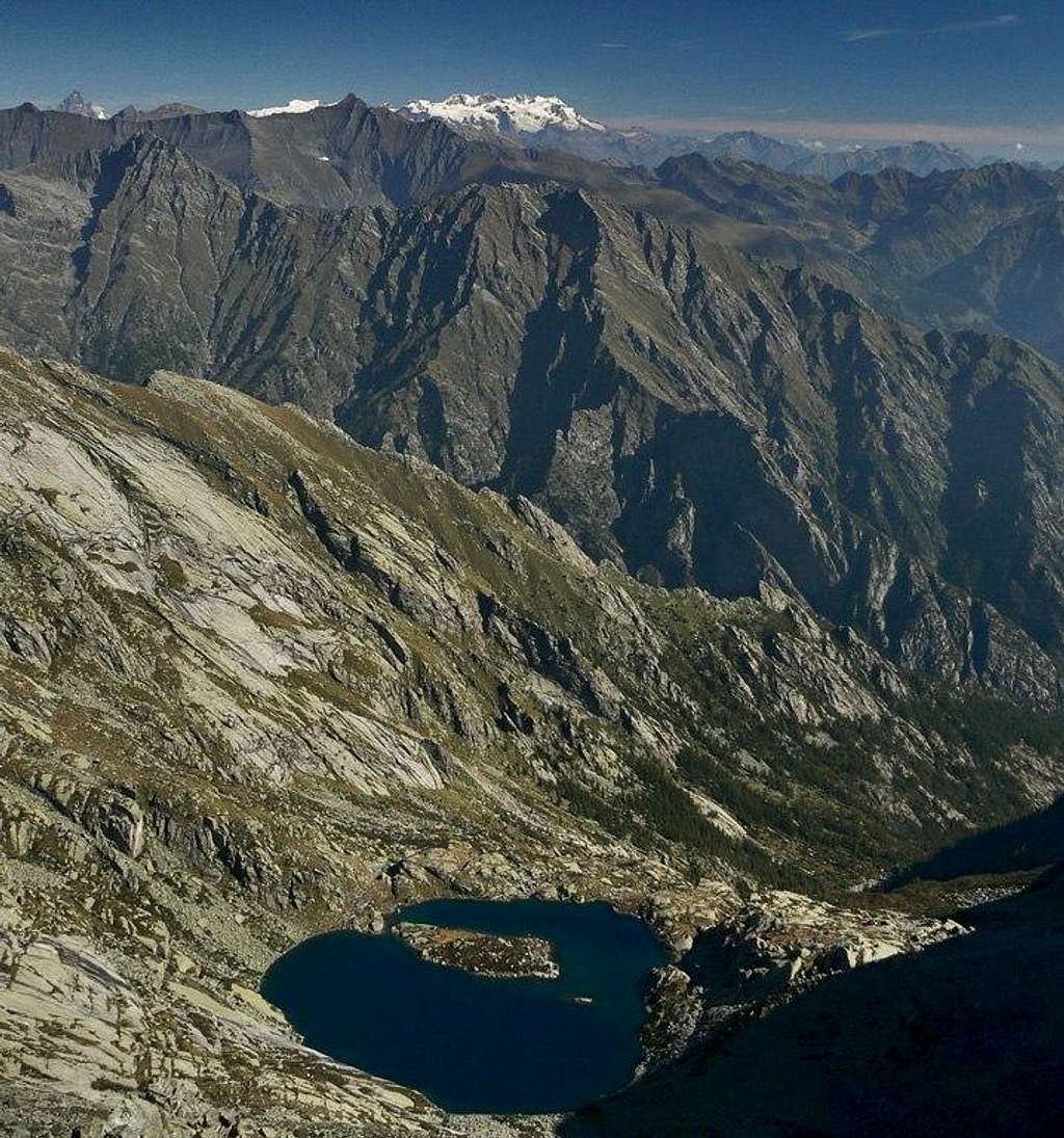 Lago Lazin and Monte Rosa