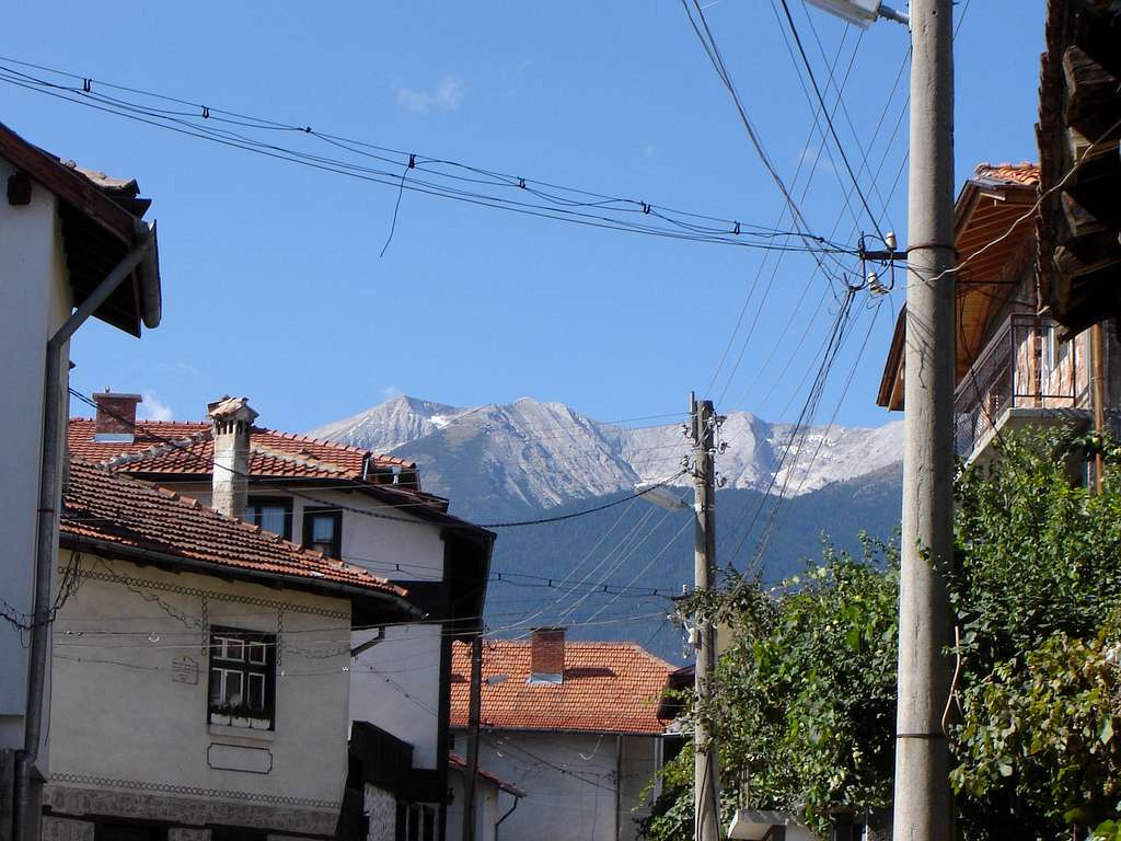 view from Bansko