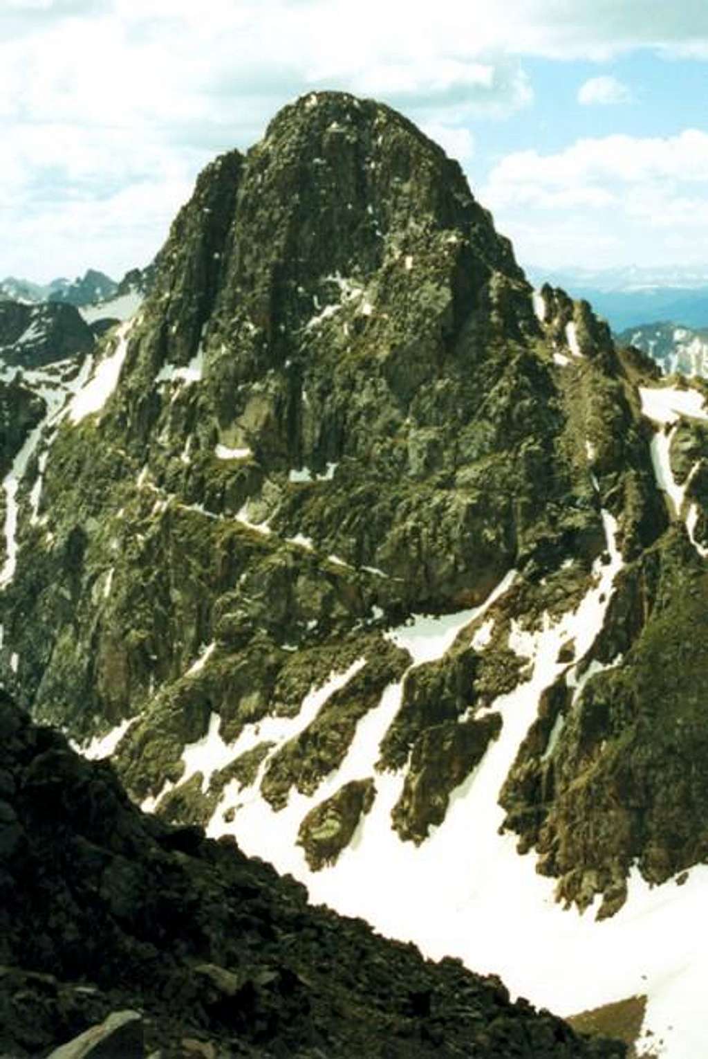 Peak C from Mount Powell....