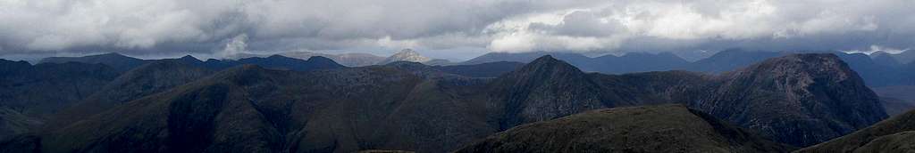 The Buachaille Etive Mor's entire ridge.