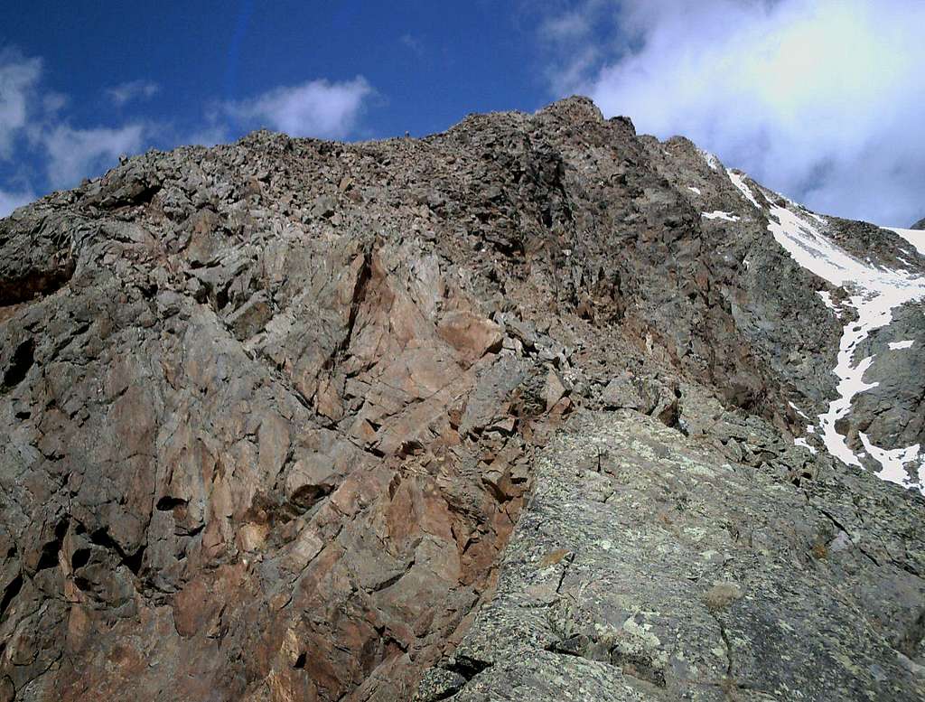 Sonklarspitze SW ridge