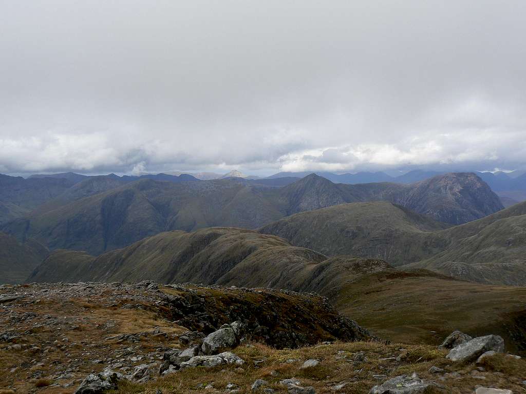 The Blackmount, Glencoe and Mamore peaks