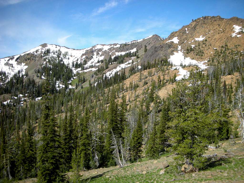 Heading up out of the Basin