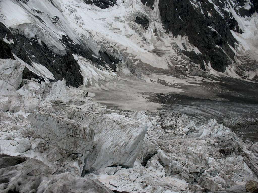 Looking Down The Second Icefall