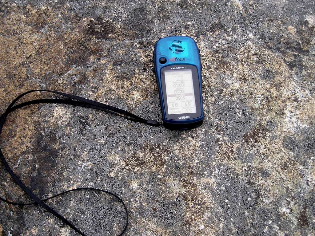 GPS of Summit of Pitchoff