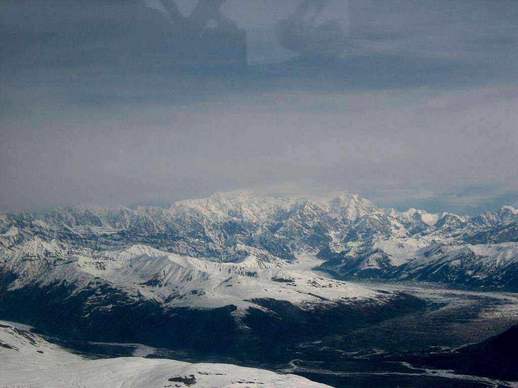Alaskan Range For the Flight on the Denali