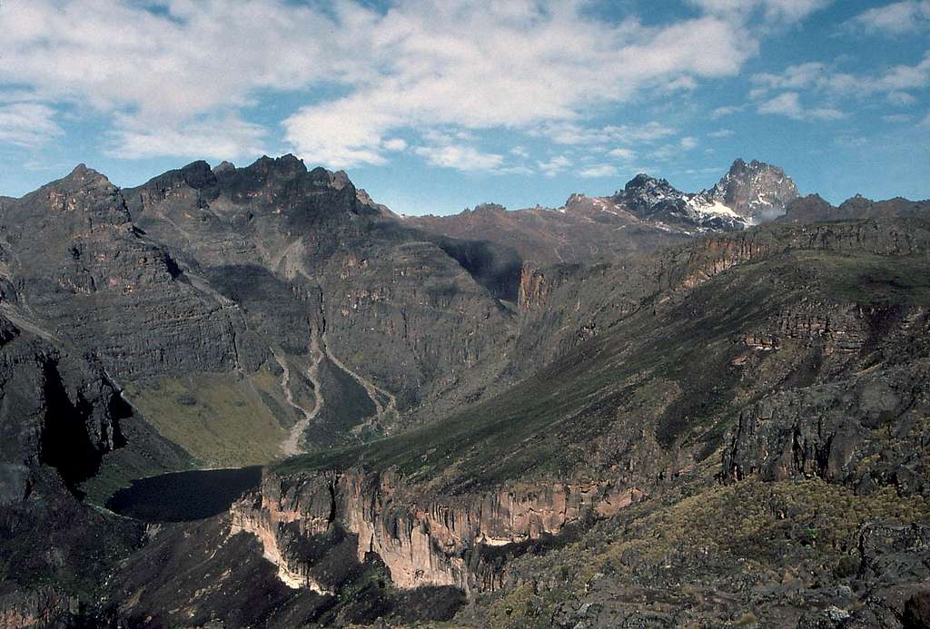 Mount Kenya from the Chogoria Route