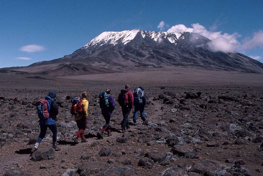 Kilimanjaro from The Saddle