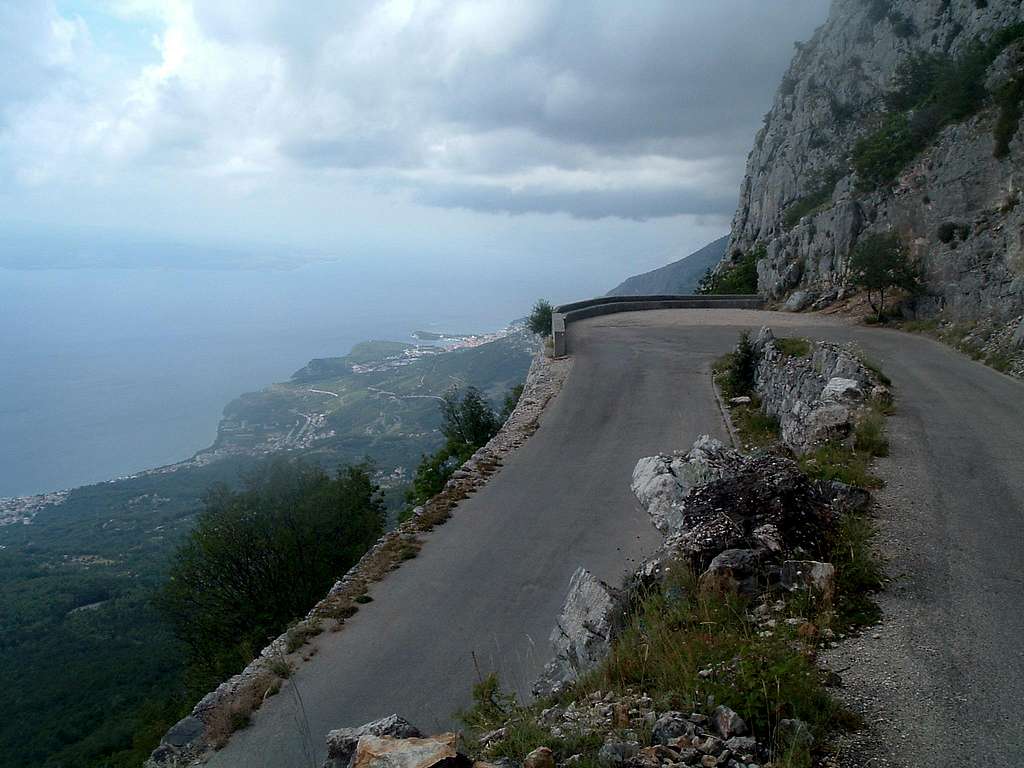 Biokovo road