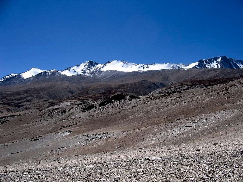 The Mentok range near Tsomoriri