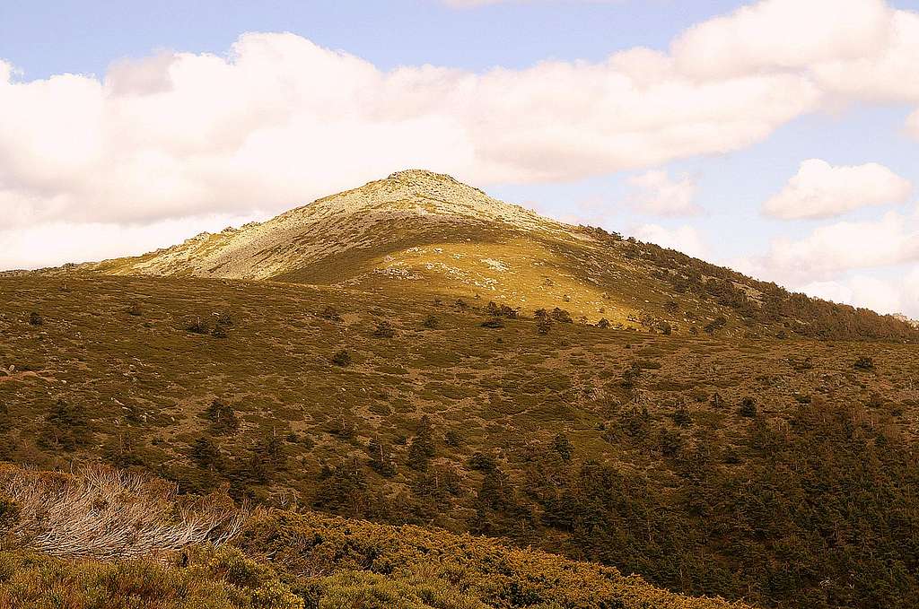 Montón de Trigo from the west