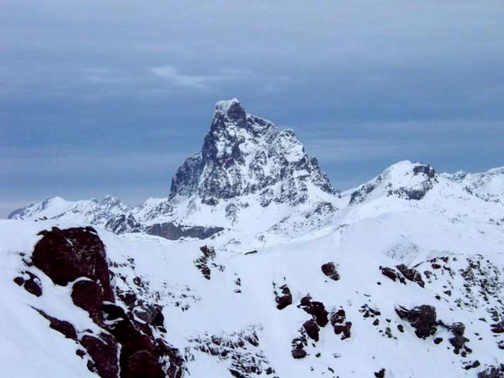 The Pic du Midi d'Ossau from...