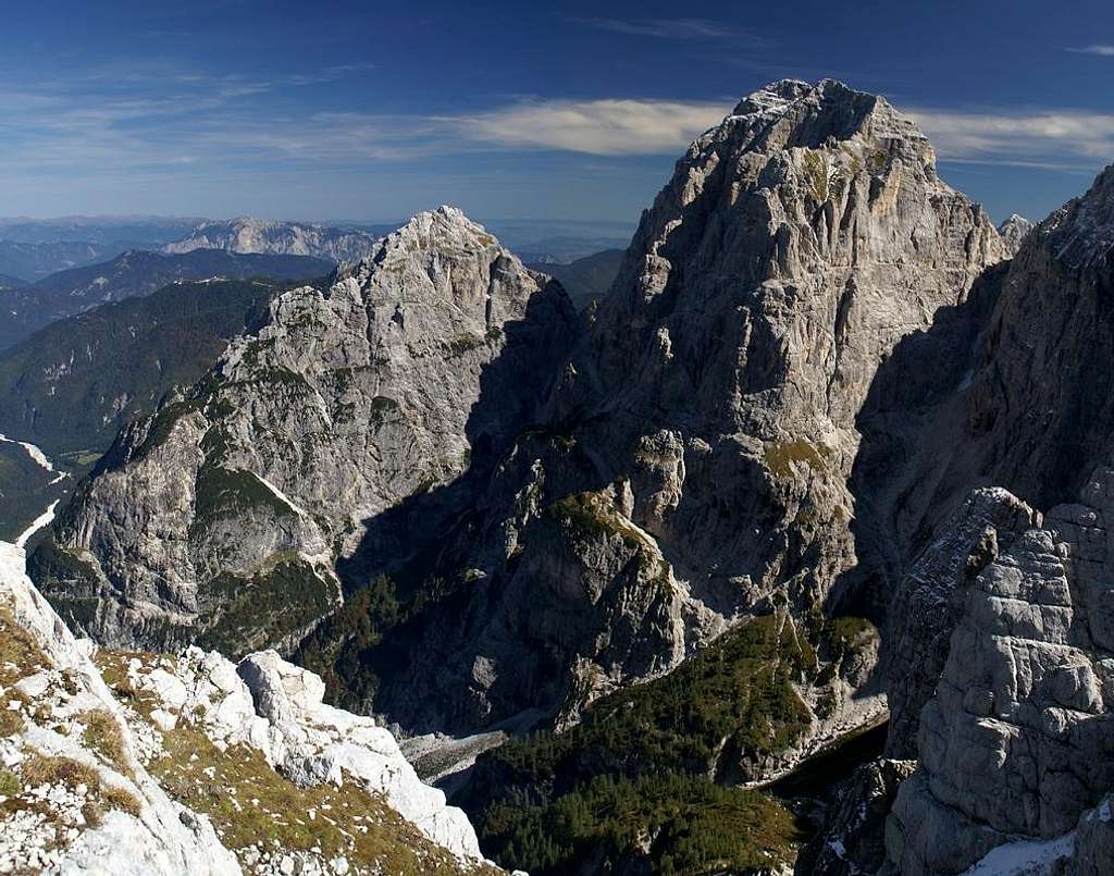 Monte Nabois Grande and Jôf Fuart