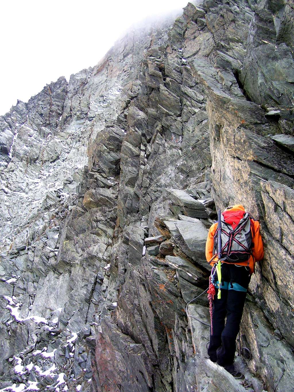 Exposed traverse