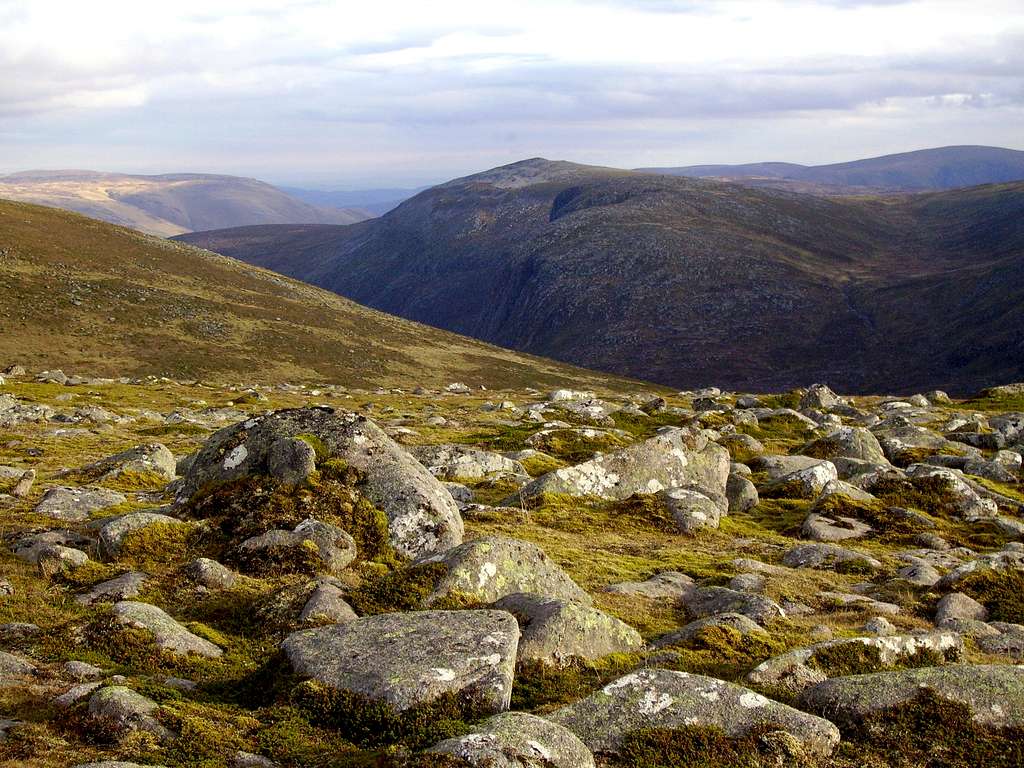 Broad Cairn and Creag an Dubh-loch