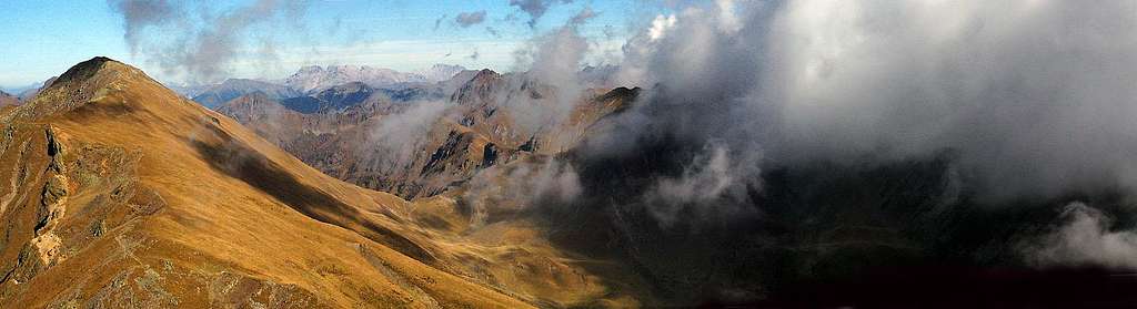 Lagorai in autumn