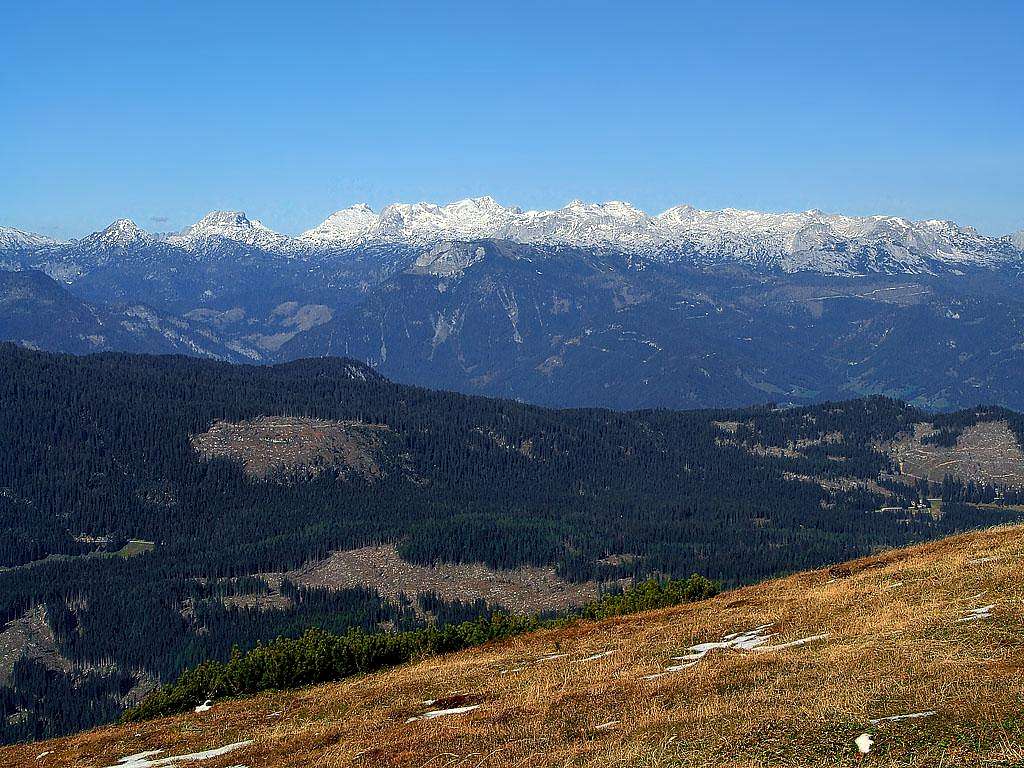 Totes Gebirge from Stoderzinken