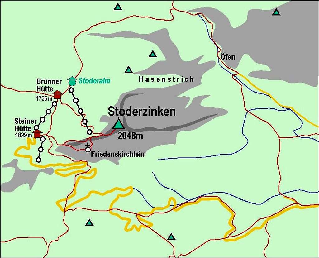 Stoderzinken map