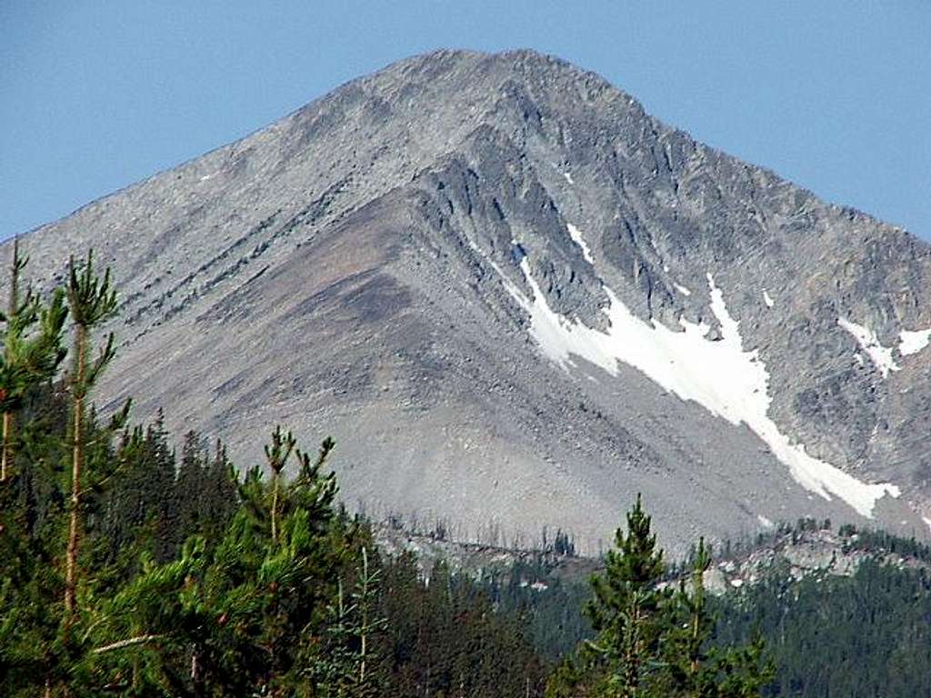 Ajax Peak east ridge