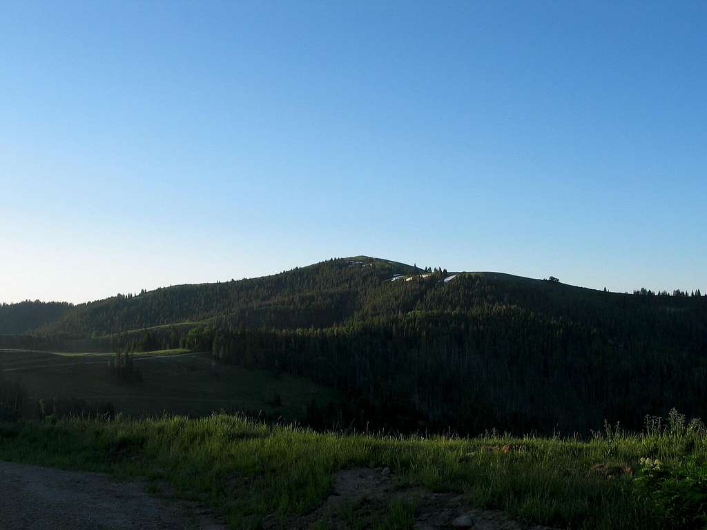 Monument Peak in early morning light