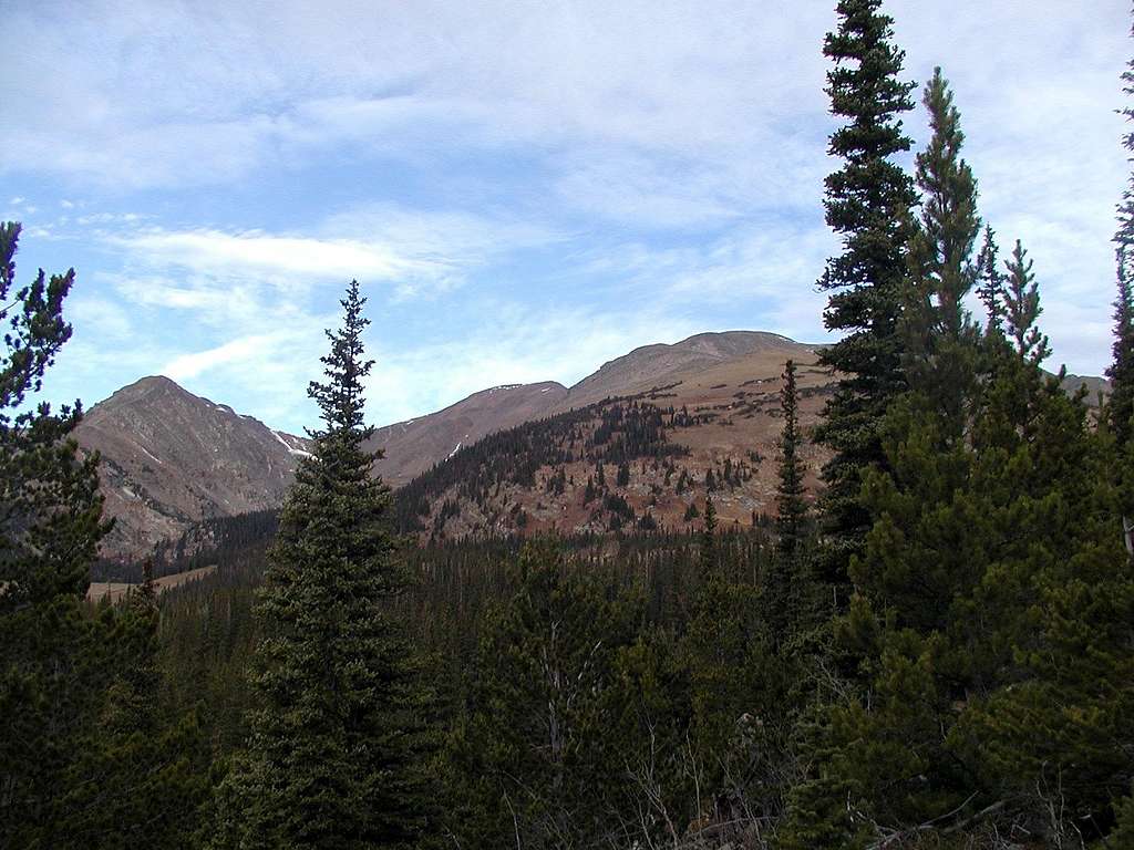 The eastern shoulder of Mount Bancroft