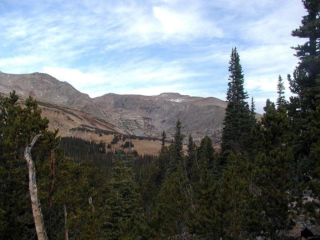 Mount Bancroft and James Peak