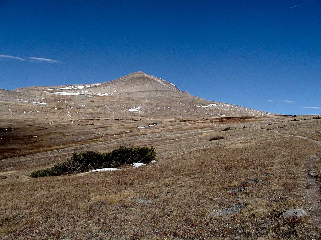 Southeast slope of James Peak