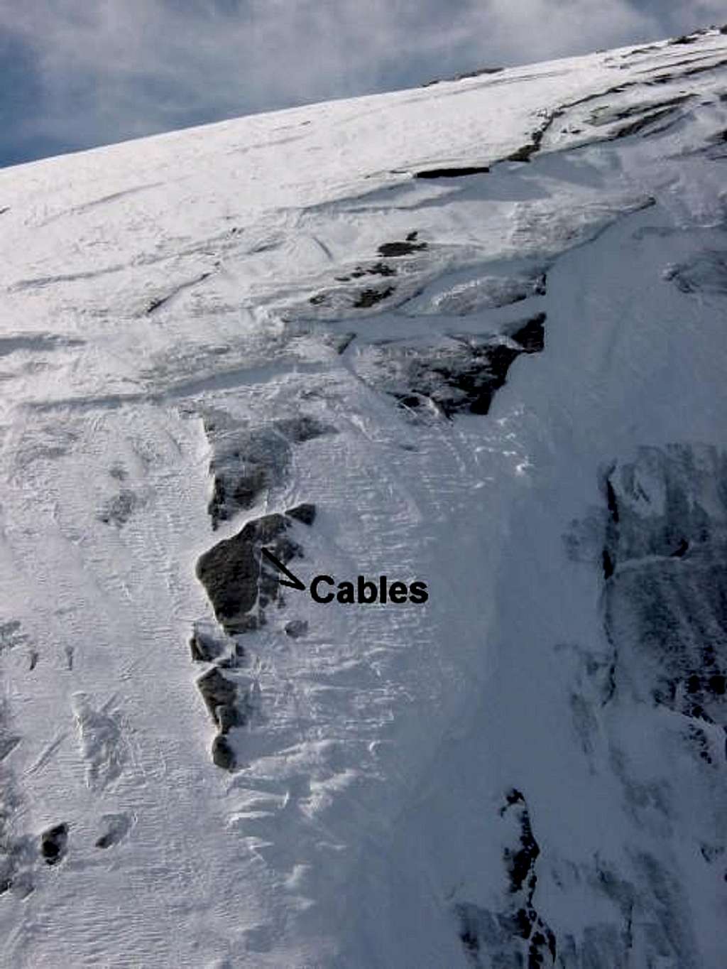 Half Dome's cables, first...