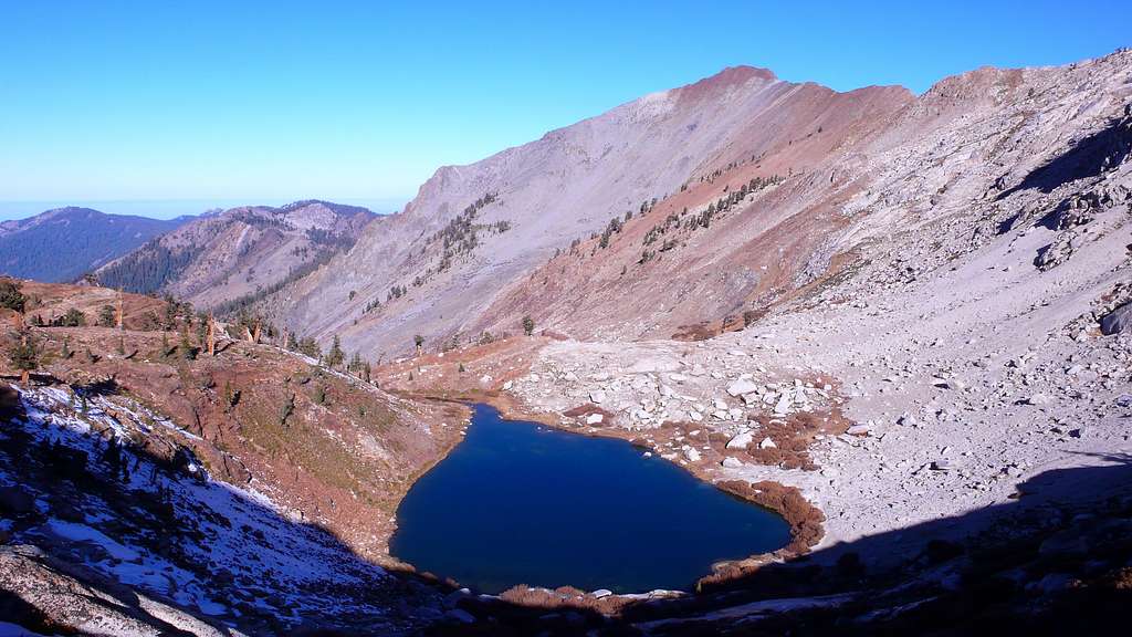 Another view of lower monarch lake