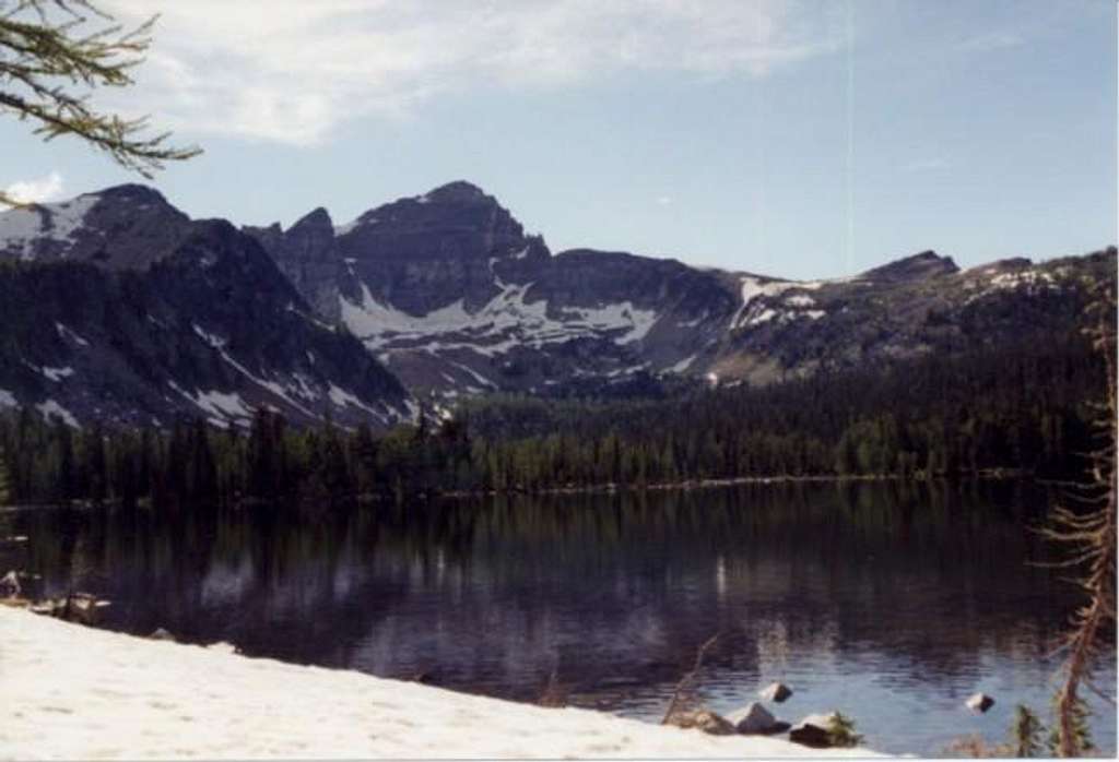 Warren Lake 
(view from the...