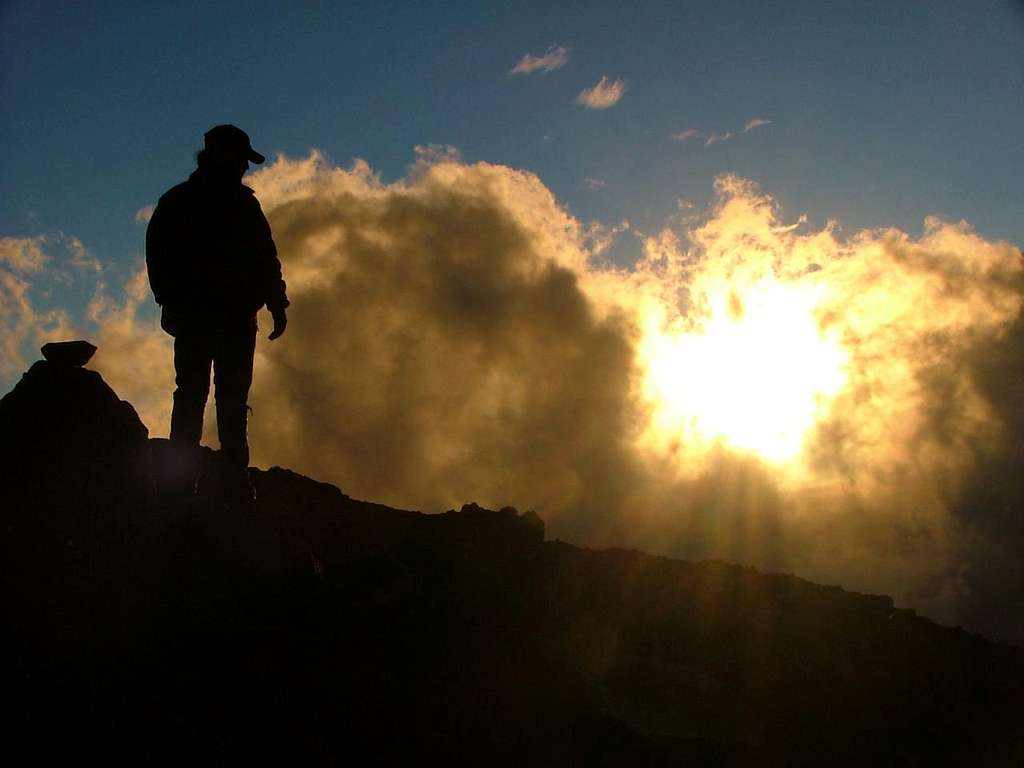 My Silhouette. Cotopaxi.