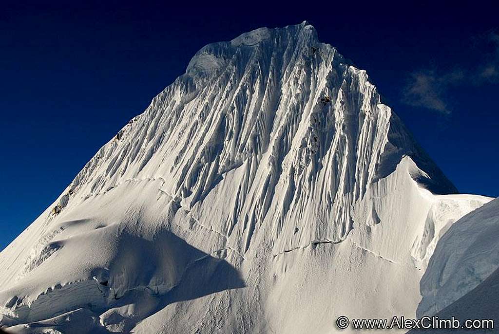 Climbing Alpamayo