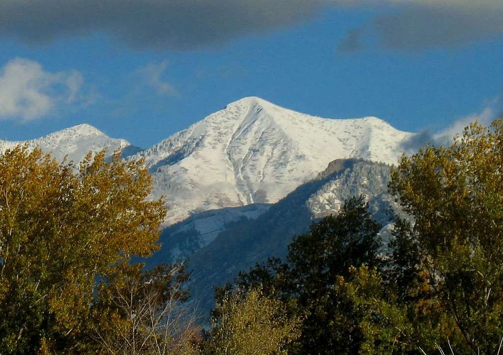 Provo Peak from I-15