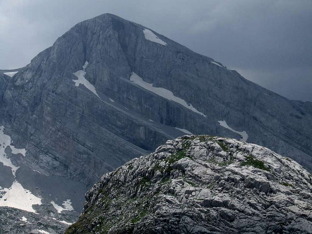 St.Nikolas peak from Nigvacit pass