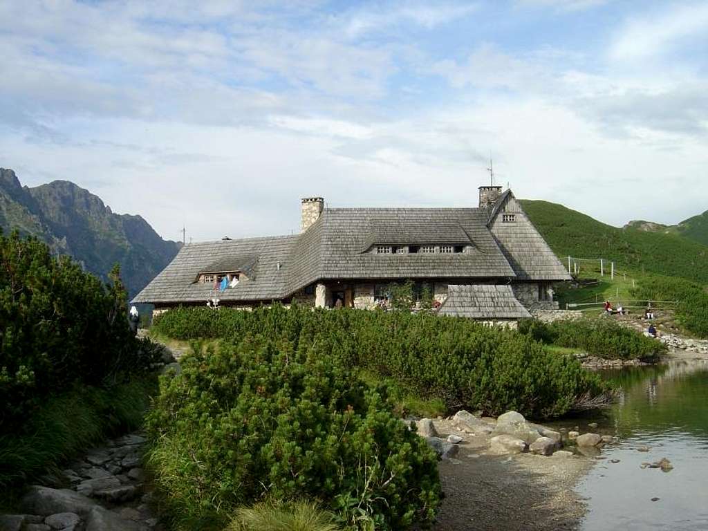 Hut in the Five Polish Lakes Valley